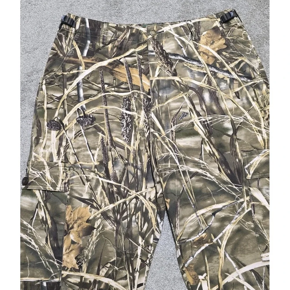 Y2K Cabela's Advantage‎ Wetlands Camouflage Duck Hunting Pants Mens Size 36x32